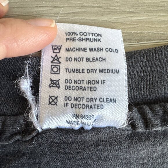 Woodstock Festival Vintage 90s T Shirt Mens XL EM Great Entertainment Black Crow - Picture 3 of 11